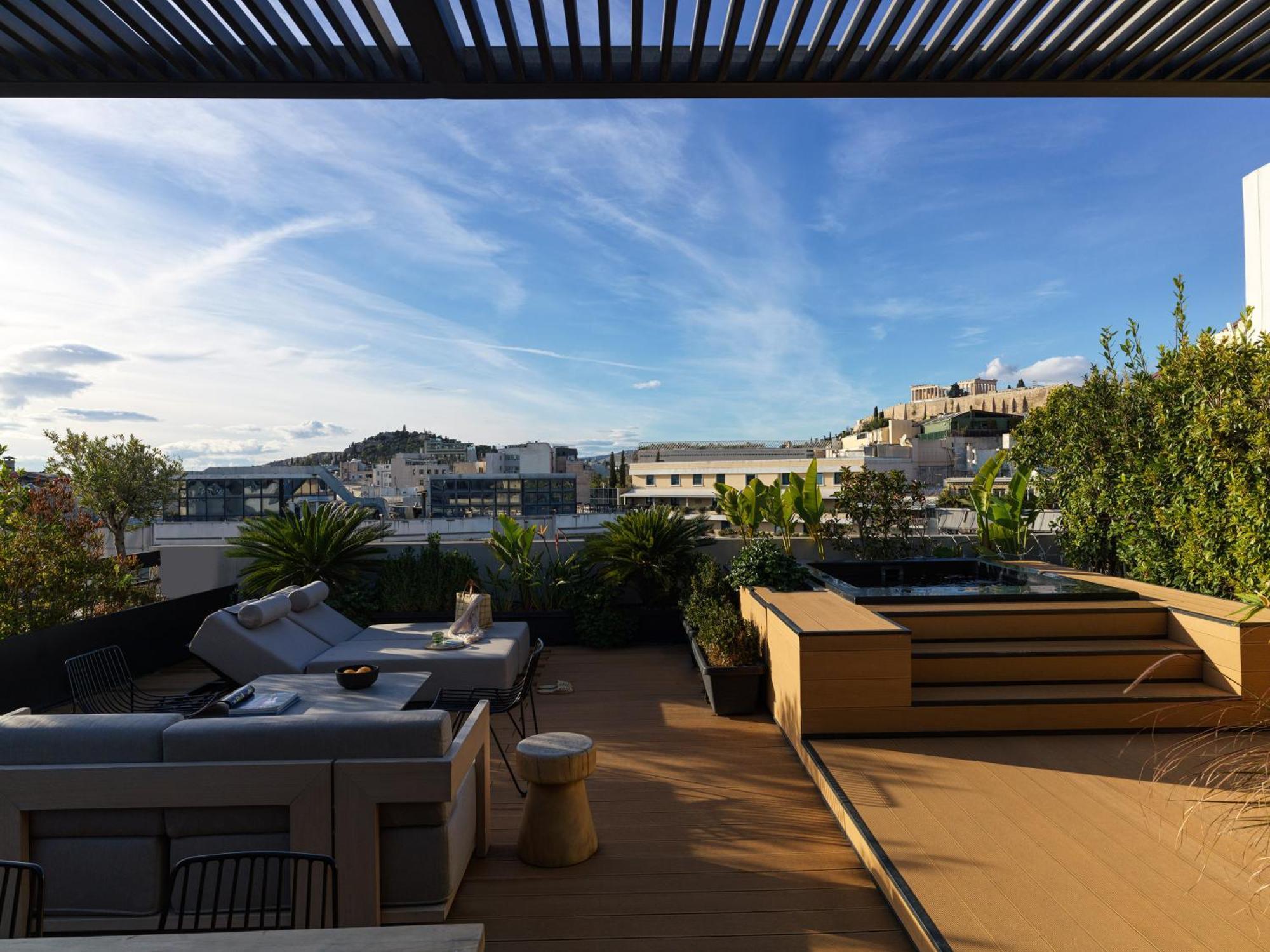 Aparthotel The Newel Acropolis Atene Esterno foto