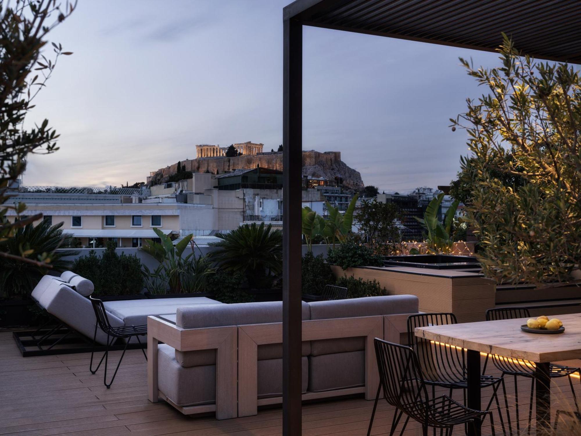 Aparthotel The Newel Acropolis Atene Esterno foto