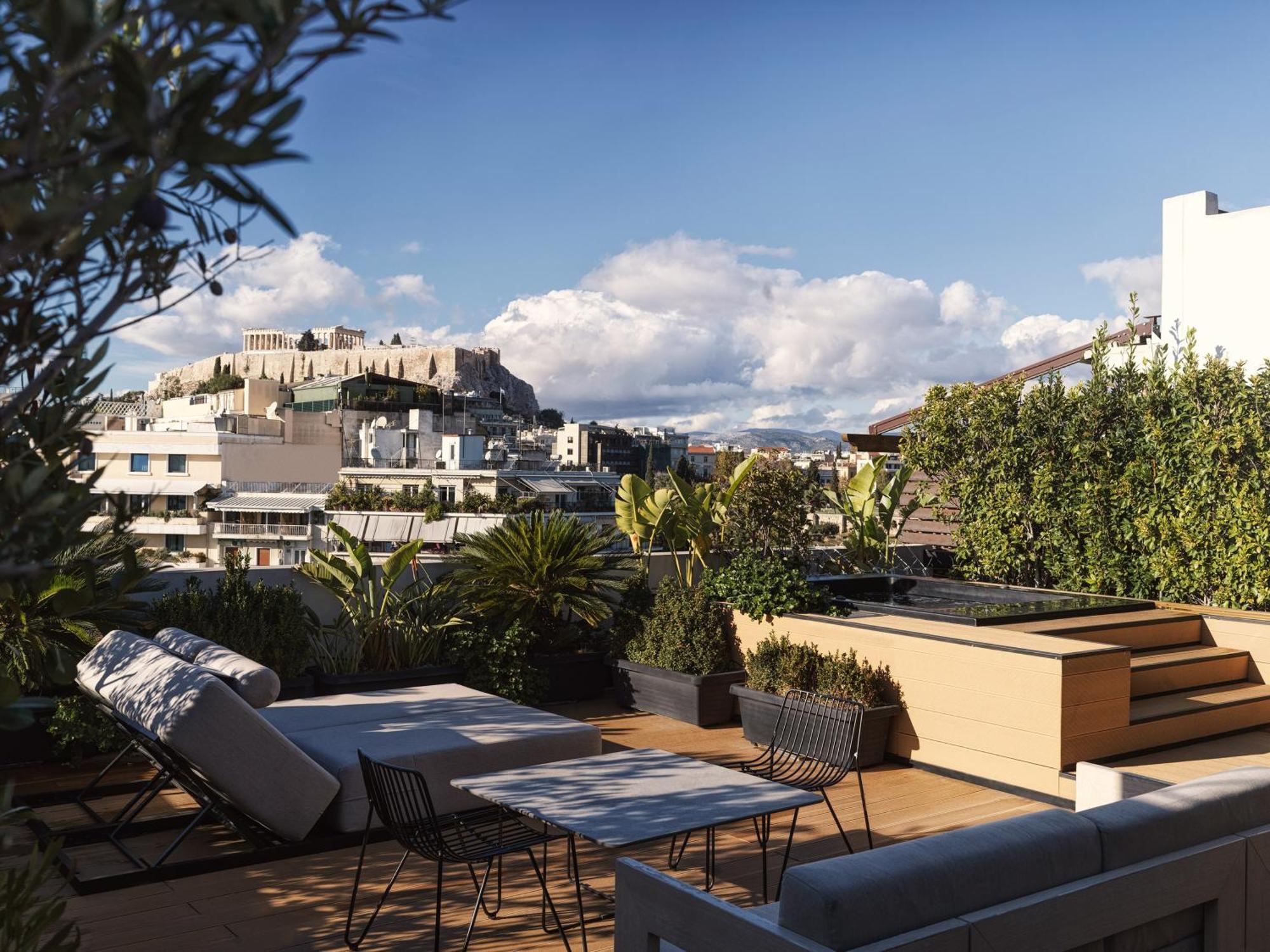 Aparthotel The Newel Acropolis Atene Esterno foto