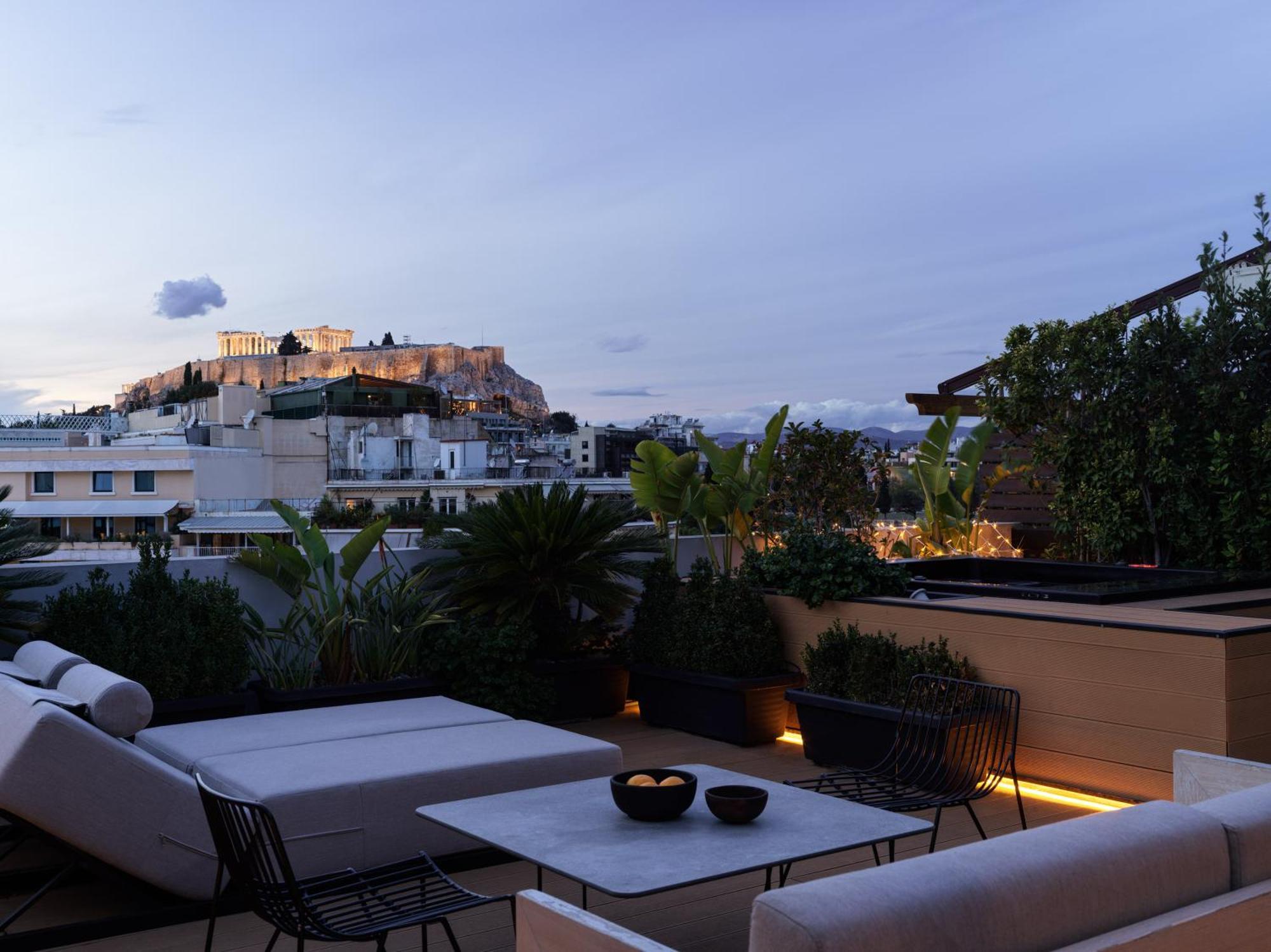 Aparthotel The Newel Acropolis Atene Esterno foto